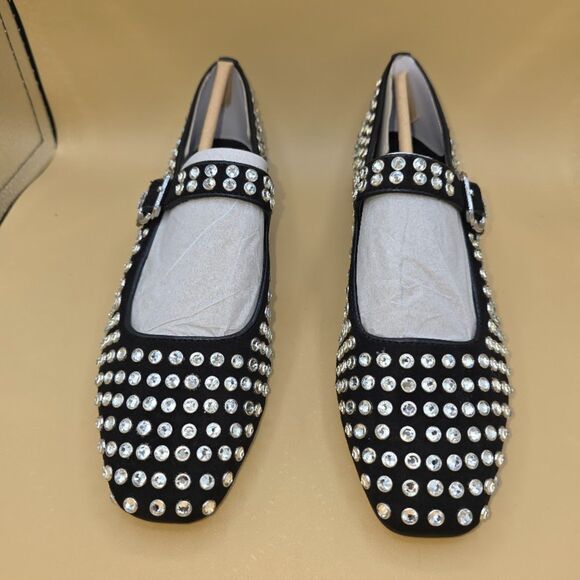 Sam Edelman Michaela Gem Mary Jane Flats embellishments rhinestones Size: 7.5M - Picture 3 of 10